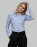 Miniatyrbilde 12 av Blue J. Harvest & Frost Indigo Bow 34 Skjorte Dame