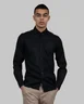 Miniatyrbilde 3 av Black J. Harvest & Frost JH&F Yellow Bow 52 Slim Fit Skjorte