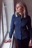 Miniatyrbilde 4 av Blue print J. Harvest & Frost Indigo Bow 131 Skjorte Dame