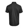 Miniatyrbilde 1 av Black J. Harvest & Frost Indigo Bow 132 Kort Erm Slim Fit Skjorte