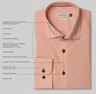 Miniatyrbilde 4 av Blue Check J. Harvest & Frost Purple Bow 141 Regular Fit Skjorte