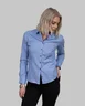 Miniatyrbilde 11 av Blue Check J. Harvest & Frost Purple Bow 141 Skjorte Dame