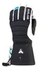 Miniatyrbilde 1 av Black / White Auclair Alpha Beta 2-i-1 Skinn og Fleece Hansker