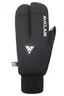 Miniatyrbilde 2 av Black / Black / Silver Auclair Pirkkala Blaze 2-fingermitt Langrennshansker
