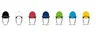 Miniatyrbilde 3 av 25-47-dra-3201 Yorin PU Sydvest for Barn med Refleks
