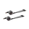 Miniatyrbilde 4 av 25-47-dra-3348 Isaac 3-i-1 Uttrekkbar Ladekabel