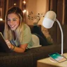 Miniatyrbilde 1 av 25-47-dra-3756 Heim Bambus 3-i-1 Fleksibel LED Skrivebordslampe