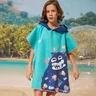 Miniatyrbilde 2 av 25-47-dra-3768 Axix RPET Poncho Håndkle Barn