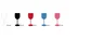 Miniatyrbilde 1 av 25-47-dra-3881 Winona 450 ml Hardplast Vinglass
