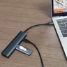 Miniatyrbilde 1 av 25-47-dra-4297 Lumen Resirkulert Aluminium  5-i-1 USB Hub