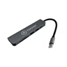 Miniatyrbilde 2 av 25-47-dra-4298 Emberly Resirkulert Aluminium 6-i-1 USB hub