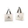 Miniatyrbilde 2 av 25-47-dra-4301 Elnora Canvas 35L Shoppingbag med Jacquard Håndtak
