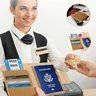 Miniatyrbilde 2 av 25-47-dra-4323 Smaragdholt Passholder med Magnetstropp og Sporingsmodul