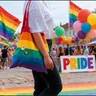 Miniatyrbilde 1 av 25-47-dra-5802 Valencia Pride RPET Handlenett