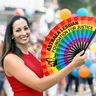 Miniatyrbilde 1 av 25-47-dra-5808 Kyoto Pride Oversized RPET Bambus Vifte