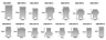 Miniatyrbilde 3 av 25-47-drb-2073 Galway Rustfritt Stål Binders