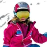 Miniatyrbilde 1 av 25-47-drb-3063 Luniva TPU-ramme Skibriller til Barn