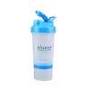 Miniatyrbilde 1 av 25-47-drb-4995-b Fitness 550 ml Proteinshaker med Pulverholder