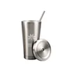Miniatyrbilde 1 av 500 ml Vakrely Vakuumisolert Tumbler med Sugerør