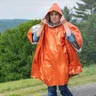 Miniatyrbilde 1 av 25-47-drb-5424 Delvia Mylar Nødvarme Regnponcho