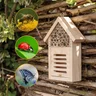 Miniatyrbilde 1 av 25-47-drb-5947-b Wald Furutre og Bambus Insektshus