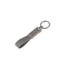 Miniatyrbilde 2 av 25-47-drb-6456 Klarevik Resirkulert Metall Nøkkelring med PU-Stropp