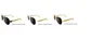 Miniatyrbilde 3 av 25-47-drb-6573 Messingsett Bambus Pilotsolbriller