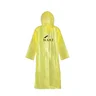 Miniatyrbilde 1 av 25-47-drb-6689 Hvalås Resirkulert Ldpe Regnponcho med Lange Ermer