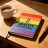 Miniatyrbilde 1 av 25-47-drb-6957 Florentin Pride Resirkulert Papir Hardcover Notatbok A5