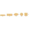 Miniatyrbilde 2 av 25-47-drc-6200 Waro Bambus Navneskilt med Magnet