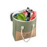 Miniatyrbilde 1 av 25-47-drc-6357 Buebukt Canvas 12L Kjølebag med Korkdetalj