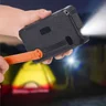 Miniatyrbilde 2 av 25-47-drc-7136 Addis Resirkulert Plast 12.000 mAh  Solcelledrevet Powerbank
