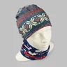 Miniatyrbilde 1 av 25-47-drc-8031 Elif Merinoull Fullfargetrykket Bandana Multilue