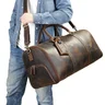 Miniatyrbilde 4 av 25-47-drc-9918 Turpan Retro Skinn 40L Weekendbag