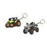 Miniatyrbilde 2 av 40 x 40 mm Svaleelv Gummi Nøkkelring