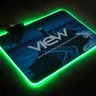 Miniatyrbilde 5 av 25 x 35 cm Østnes Gaming Musematte med RGB-belysning