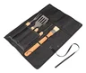 Miniatyrbilde 1 av 25-47-drd-5944 Heidel Rustfritt Stål og Tre 4 stk BBQ Sett