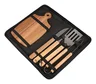 Miniatyrbilde 1 av 25-47-drd-5946 Gävle Tre og Rustfritt Stål 5 stk BBQ Sett