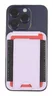Miniatyrbilde 1 av 25-47-drd-5969 Satis PU-lær Kortholder med Telefonstativ