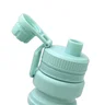 Miniatyrbilde 1 av 25-47-drd-6391 Solveig 750 ml Silikon Sammenleggbar Drikkeflaske
