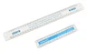 Miniatyrbilde 4 av 15cm Ellis Hard Plast Linjal