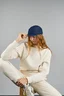 Miniatyrbilde 2 av Dark Denim Atlantis Ruby Resirkulert Bomull Denim  Caps