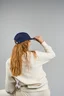 Miniatyrbilde 4 av Dark Denim Atlantis Ruby Resirkulert Bomull Denim  Caps