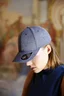 Miniatyrbilde 1 av Navy Atlantis Loop Vevet Tvillinspirert Caps