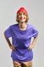 Miniatyrbilde 4 av Beige Atlantis Wind-S Pompom RPET Lue med Dusk