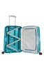Miniatyrbilde 1 av Aqua Blue Samsonite S'Cure Koffert med 4 Hjul 55 cm