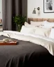 Miniatyrbilde 3 av Beige Lexington Hotel Velvet Bomull Sengeteppe