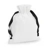 Miniatyrbilde 1 av Soft White/Black Westford Mill 140 g/m2 Bomull Gaveposer med Snøring