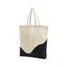 Miniatyrbilde 1 av Natural/Black Westford Mill Wave Print Maxi Tote Økologisk Bomull 18L