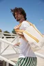 Miniatyrbilde 1 av Natural/Amber Westford Mill Boat EarthAware® 340 g/m2 Økologisk Bomullskanvas 19L Strandveske